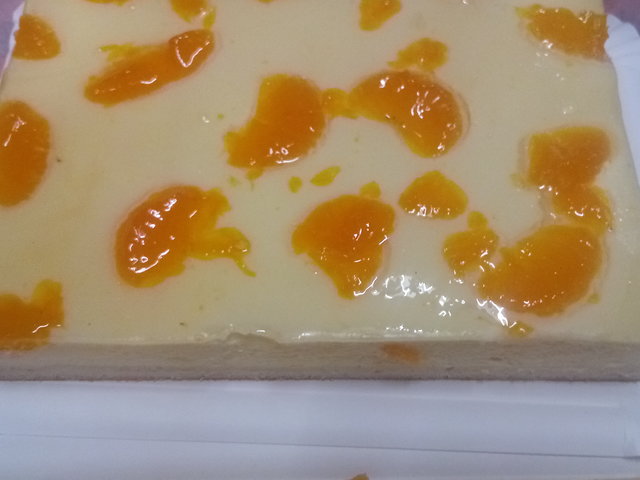 Schmandkuchen Mandarine